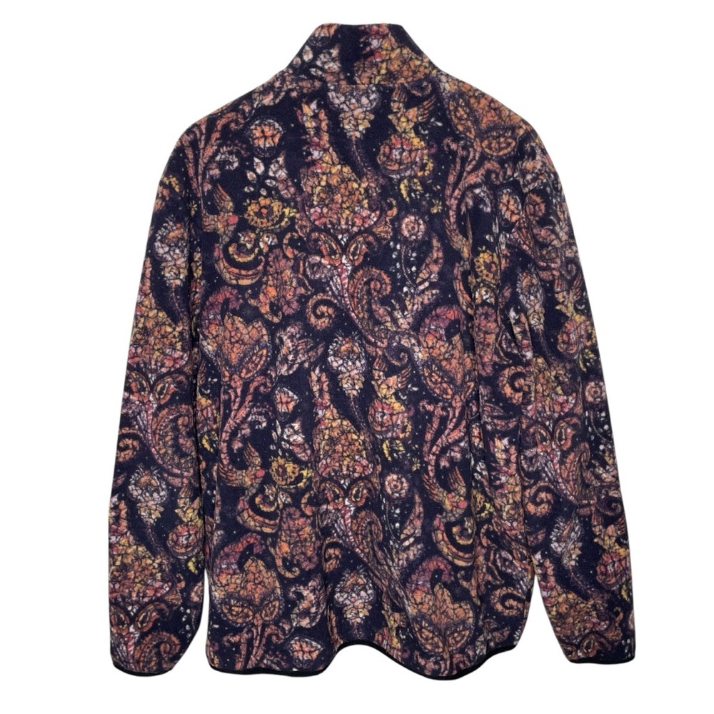 ASOS Paisley Print Fleece Full Zip Jacket XL‎ - Picture 2 of 11